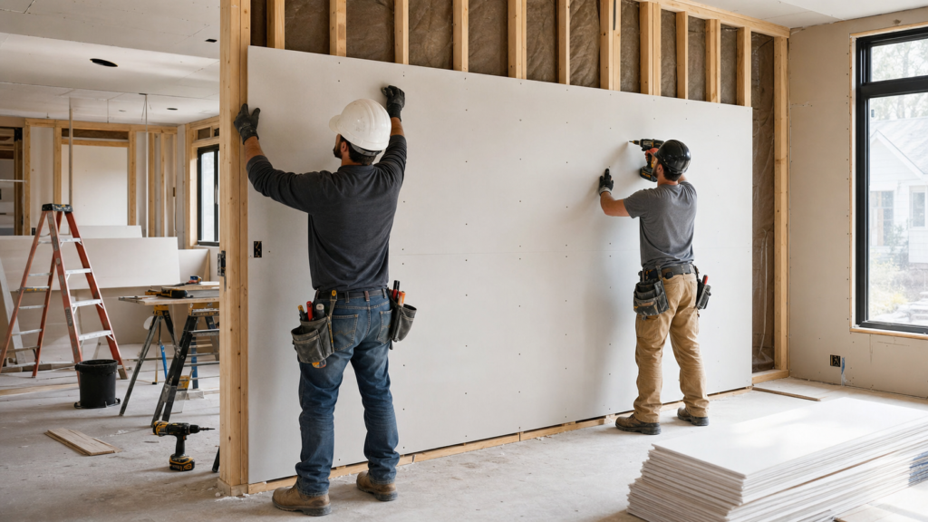 Drywall installation